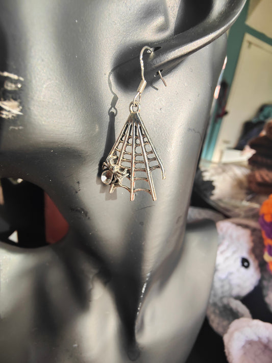 Cobwebs earrings